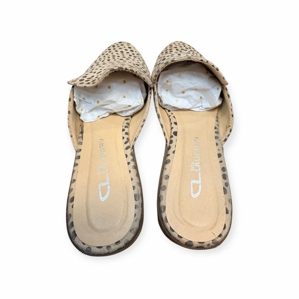 Chinese Laundry Cheeta Print Pointed Toe Mules SZ 7 - Picture 4 of 10